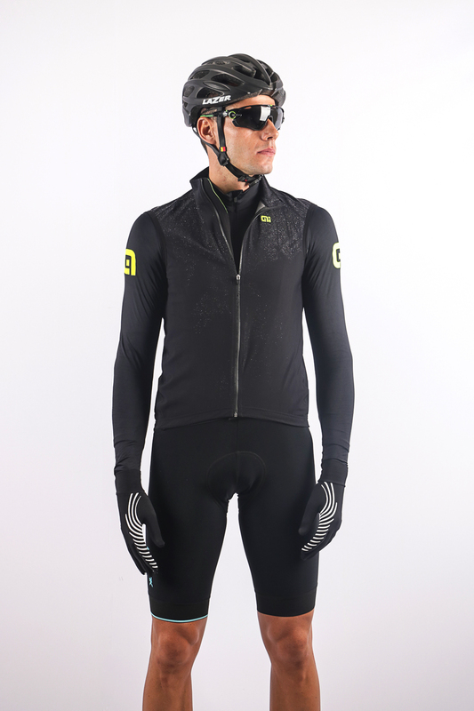 ALÉ férfi vízálló kerékpáros mellény KLIMATIK GUSCIO RACING VEST