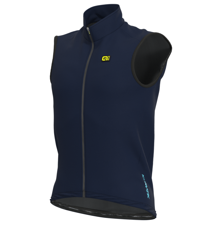 ALÉ férfi vízálló kerékpáros mellény KLIMATIK GUSCIO RACING VEST