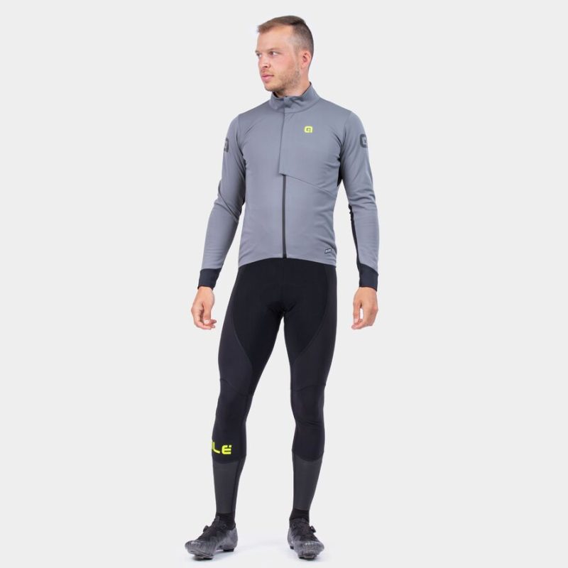 Téli kerékpáros kabát ALÉ férfi R-EV1 URAGANO