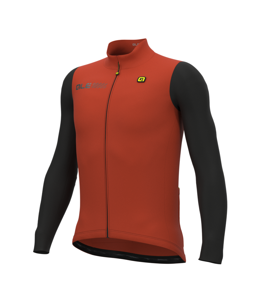 ALÉ férfi szigetelt kerékpáros mez FONDO 2.0 SOLID