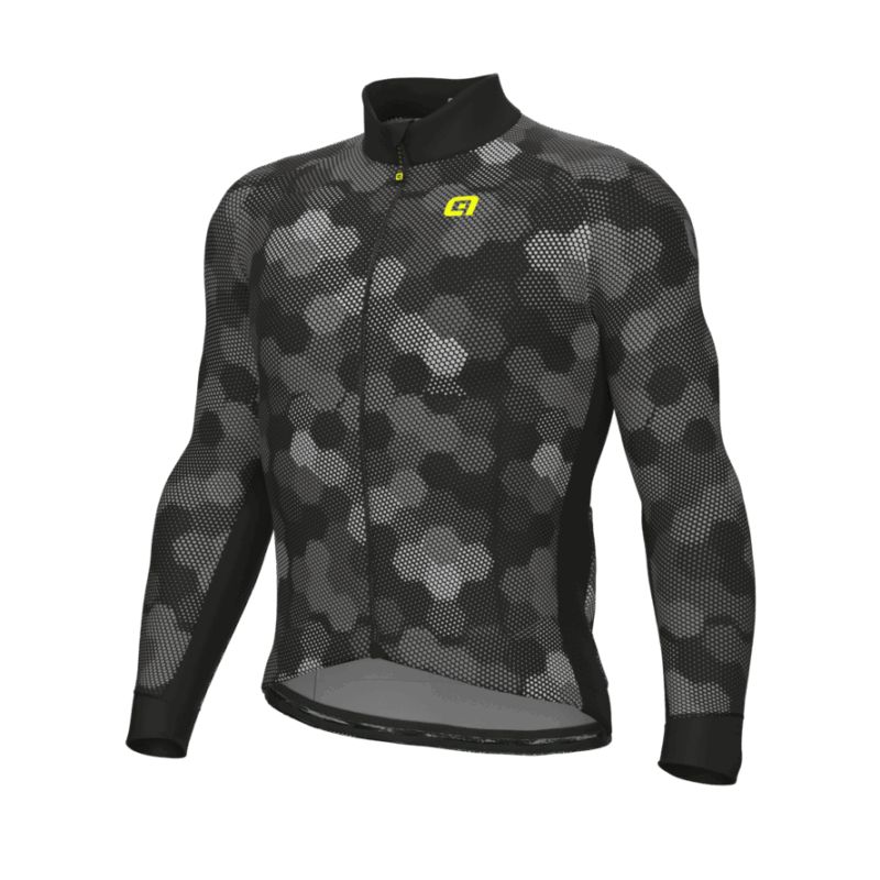 Téli kerékpáros kabát ALÉ férfi PLANET SOLID