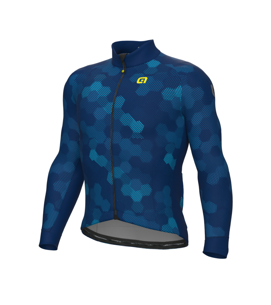 Téli kerékpáros kabát ALÉ férfi PLANET SOLID