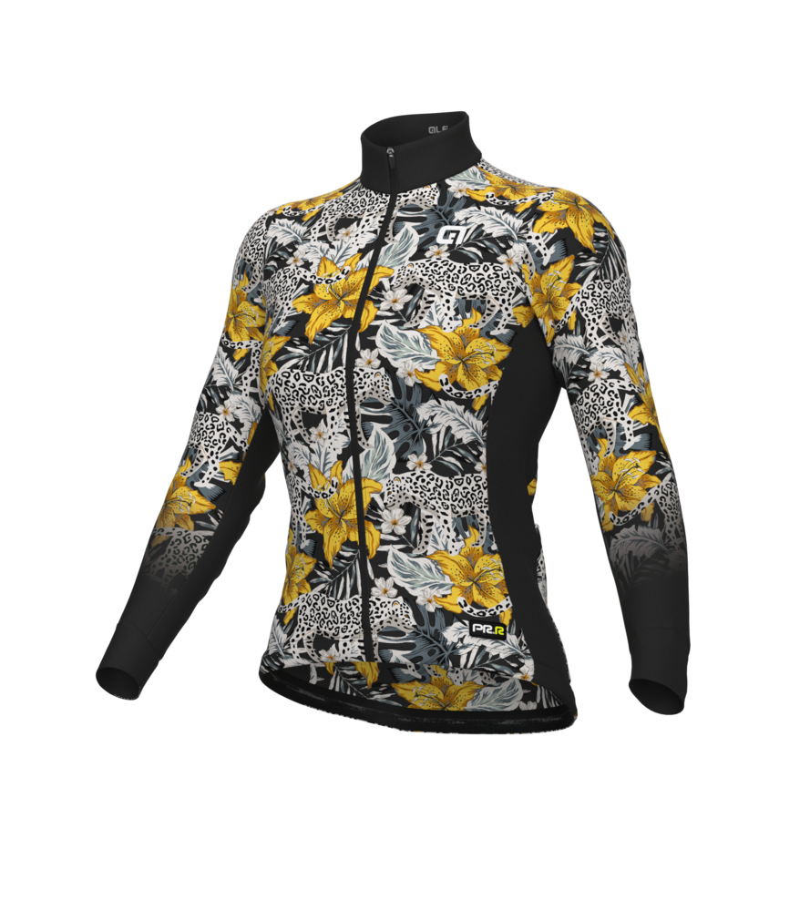 ALÉ női szigetelt kerékpáros mez HIBISCUS PR-R