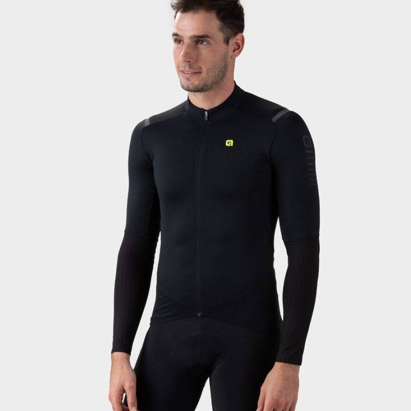 Melegített kerékpáros mez ALÉ férfi WARM RACE 2.0 R-EV1