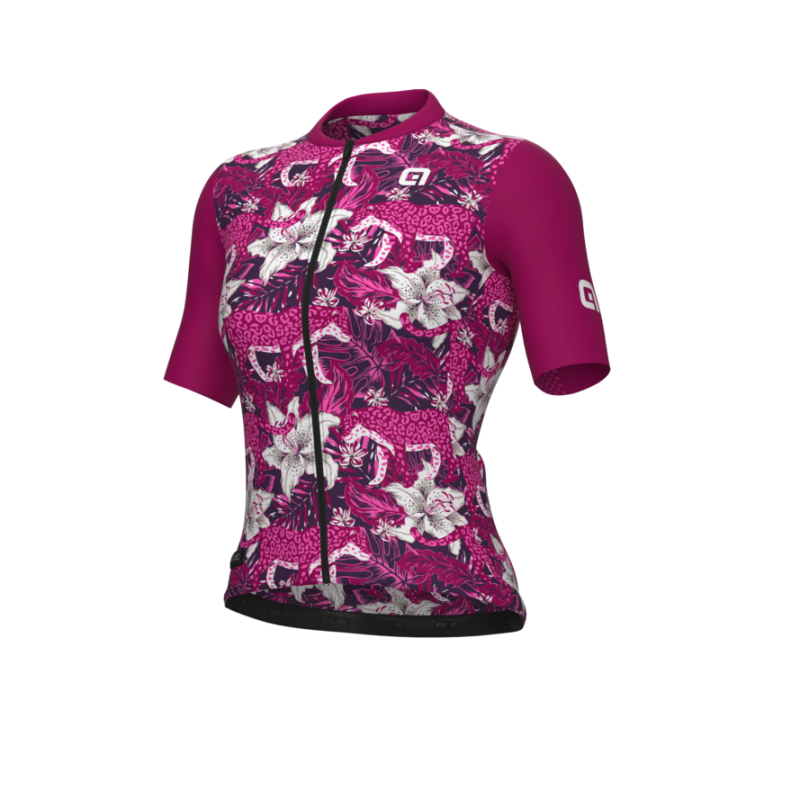 Nyári kerékpáros mez ALÉ női HIBISCUS PR-E