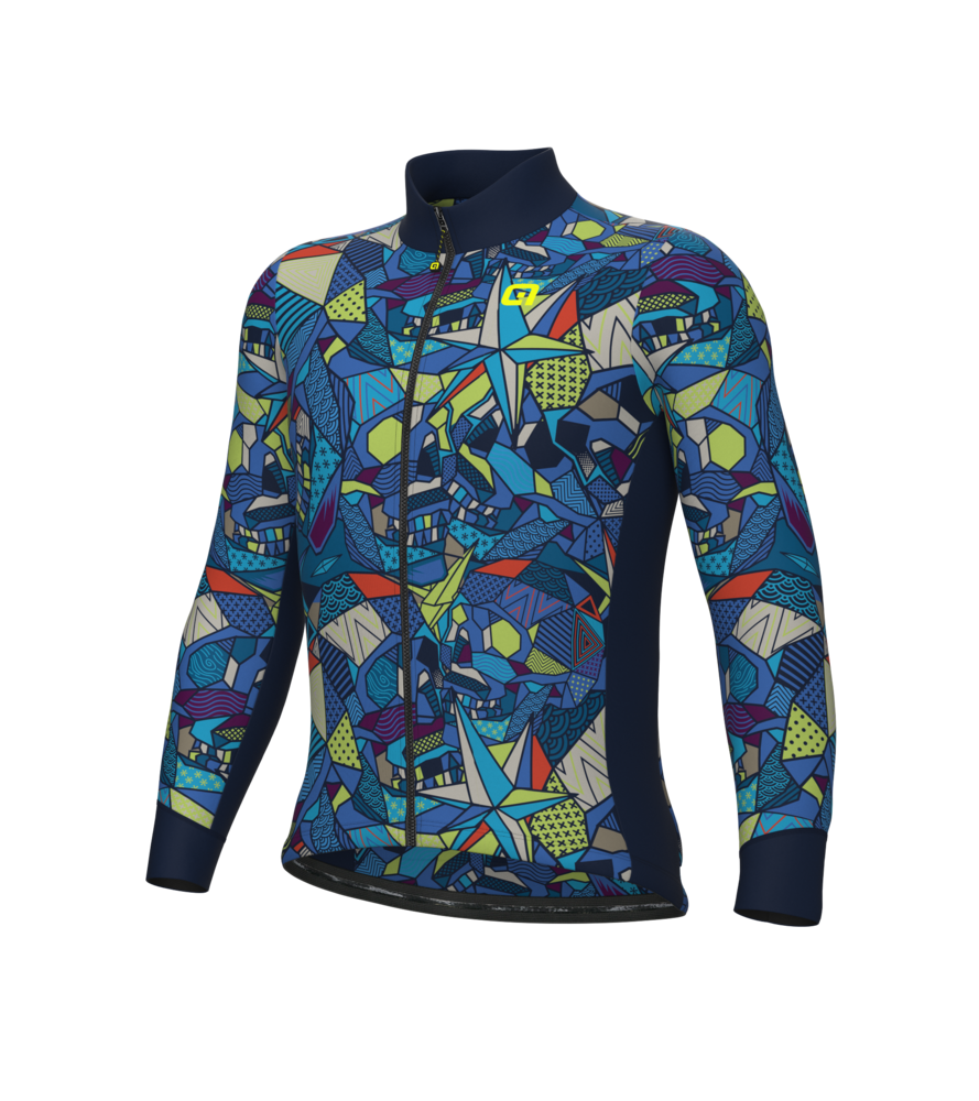 ALÉ férfi hőszigetelt kerékpáros mez OVER PRAGMA