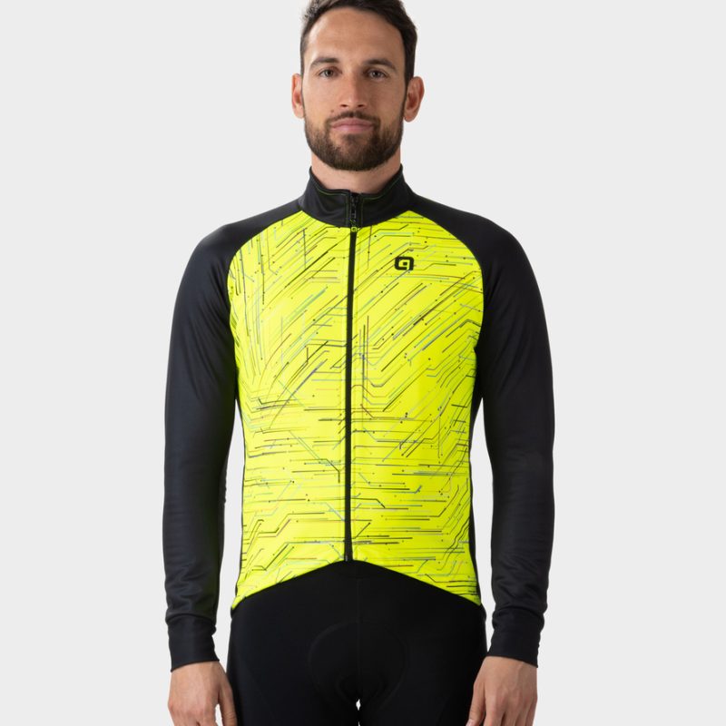 ALÉ férfi BYTE PRAGMA téli kerékpáros kabát