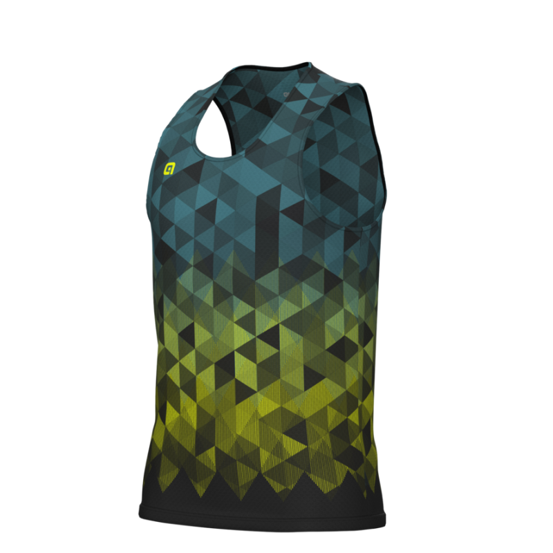 Nyári kerékpáros mez ALÉ férfi FUTÓ ECLECTIC