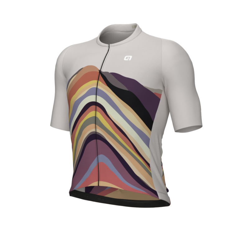 ALÉ férfi PR-E RAINBOW nyári kerékpáros mez