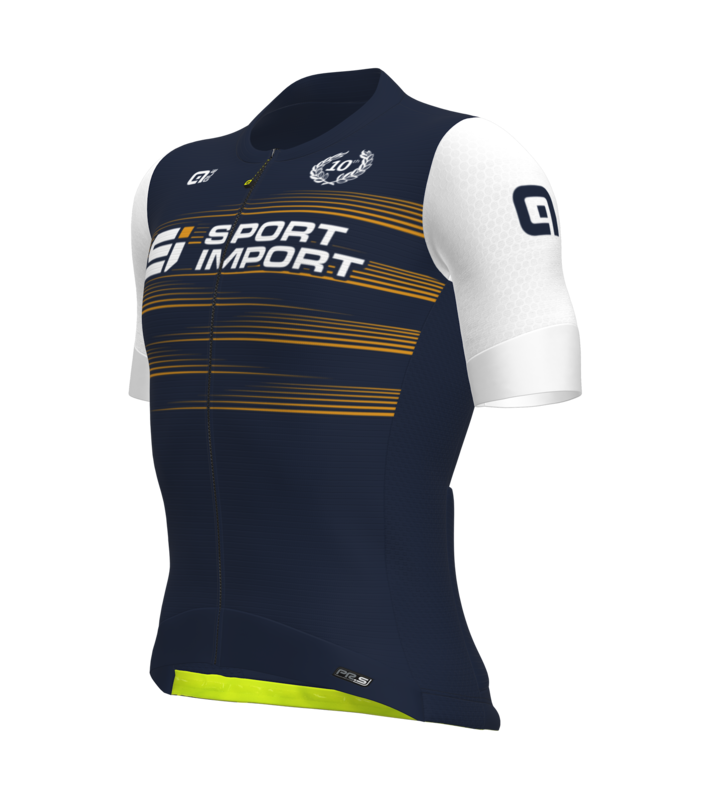ALÉ férfi nyári kerékpáros mez Sport Import 10th Anniversary