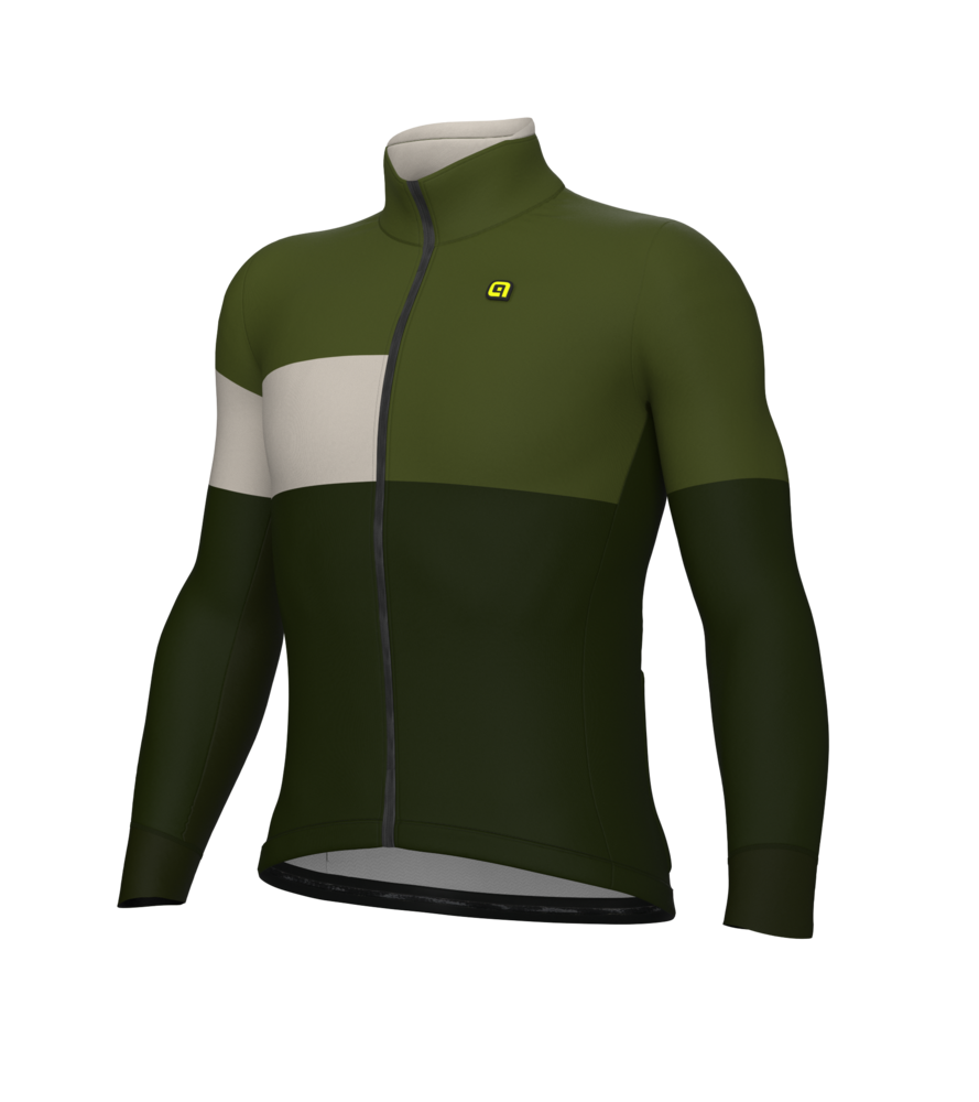 Téli kerékpáros kabát ALÉ férfi PR-E GEOMETRIC