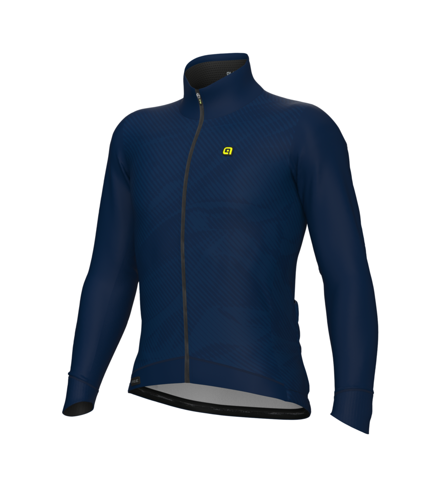 Téli kerékpáros kabát ALÉ férfi PR-E METAL