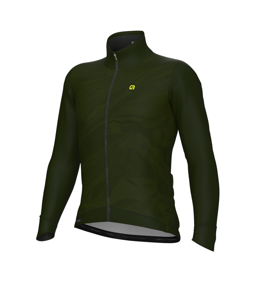 Téli kerékpáros kabát ALÉ férfi PR-E METAL