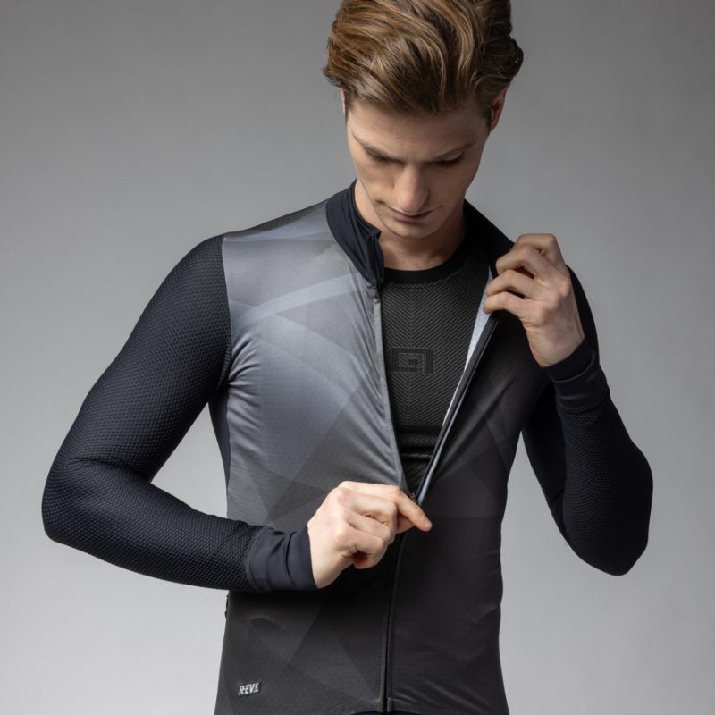 ALÉ férfi R-EV1 QUICK hőszigetelt kerékpáros mez