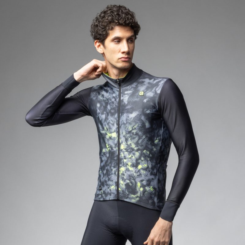 Téli kerékpáros kabát ALÉ férfi PR-E GHOSTLY