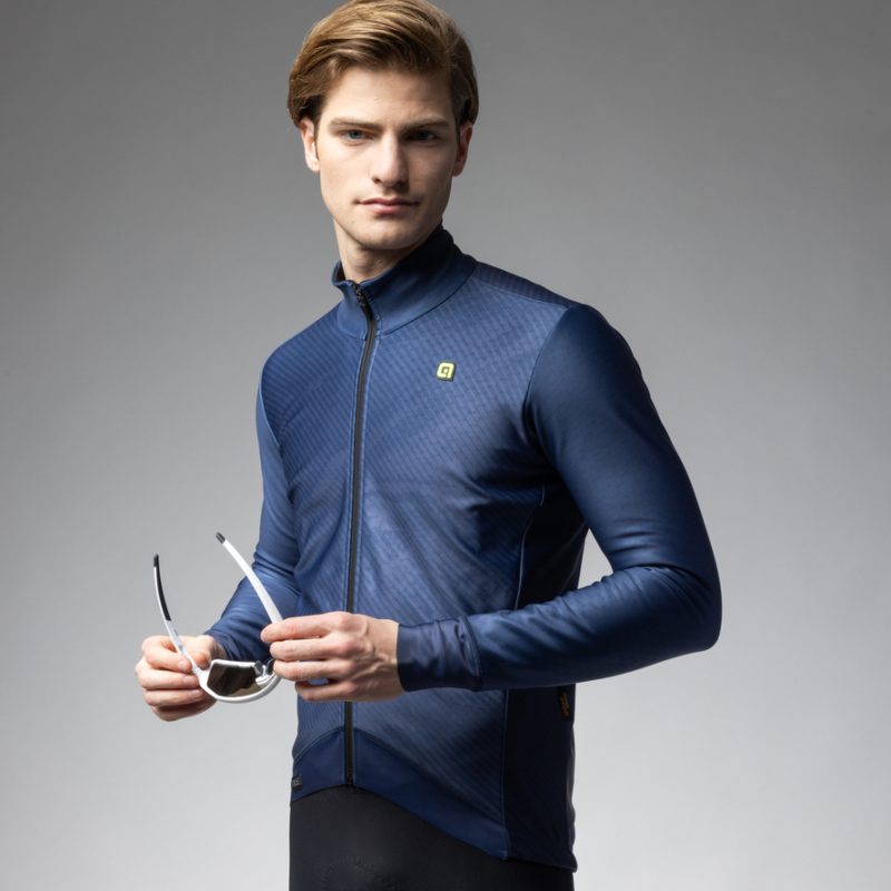 Téli kerékpáros kabát ALÉ férfi PR-E METAL