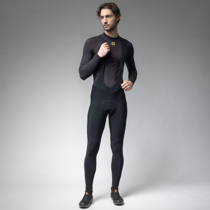 ALÉ férfi SOLID WINTER téli kerékpáros nadrág