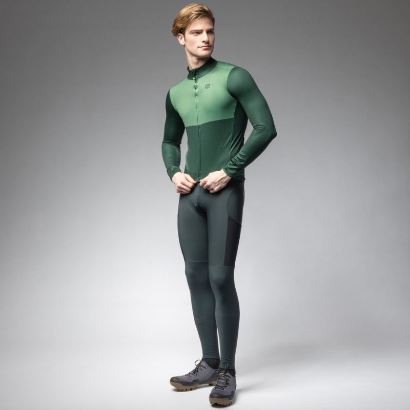 ALÉ férfi hőszigetelt kerékpáros mez OFF ROAD - GRAVEL DUAL