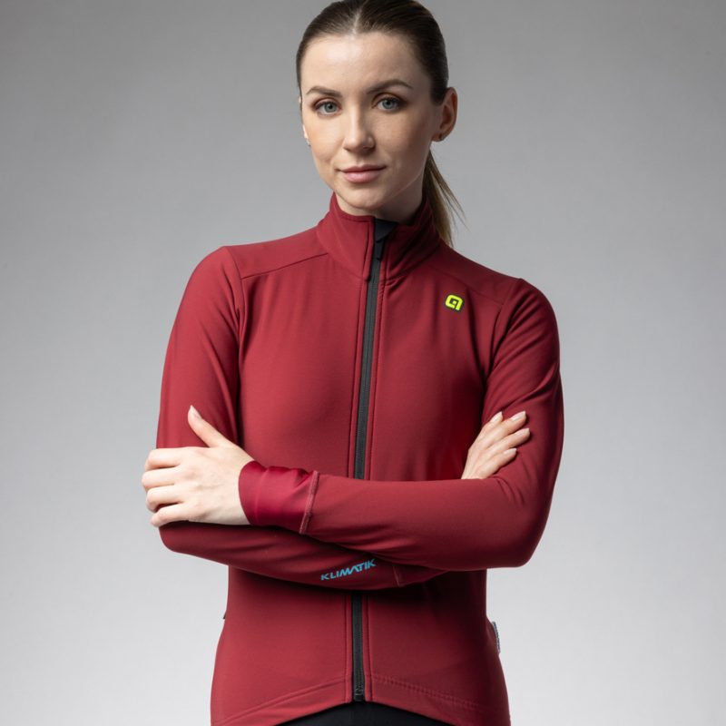 ALÉ női hőszigetelt kerékpáros mez KLIMATIK K-IDRO