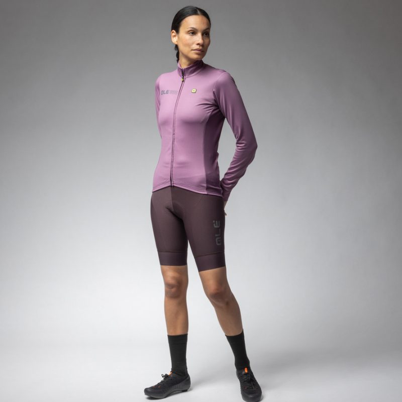 ALÉ női szigetelt kerékpáros mez FONDO 2.0 SOLID