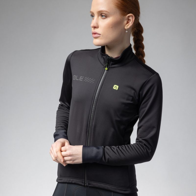 Téli kerékpáros kabát ALÉ női FONDO PLUS PRAGMA