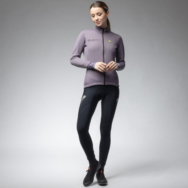 Téli kerékpáros kabát ALÉ női FONDO PLUS PRAGMA