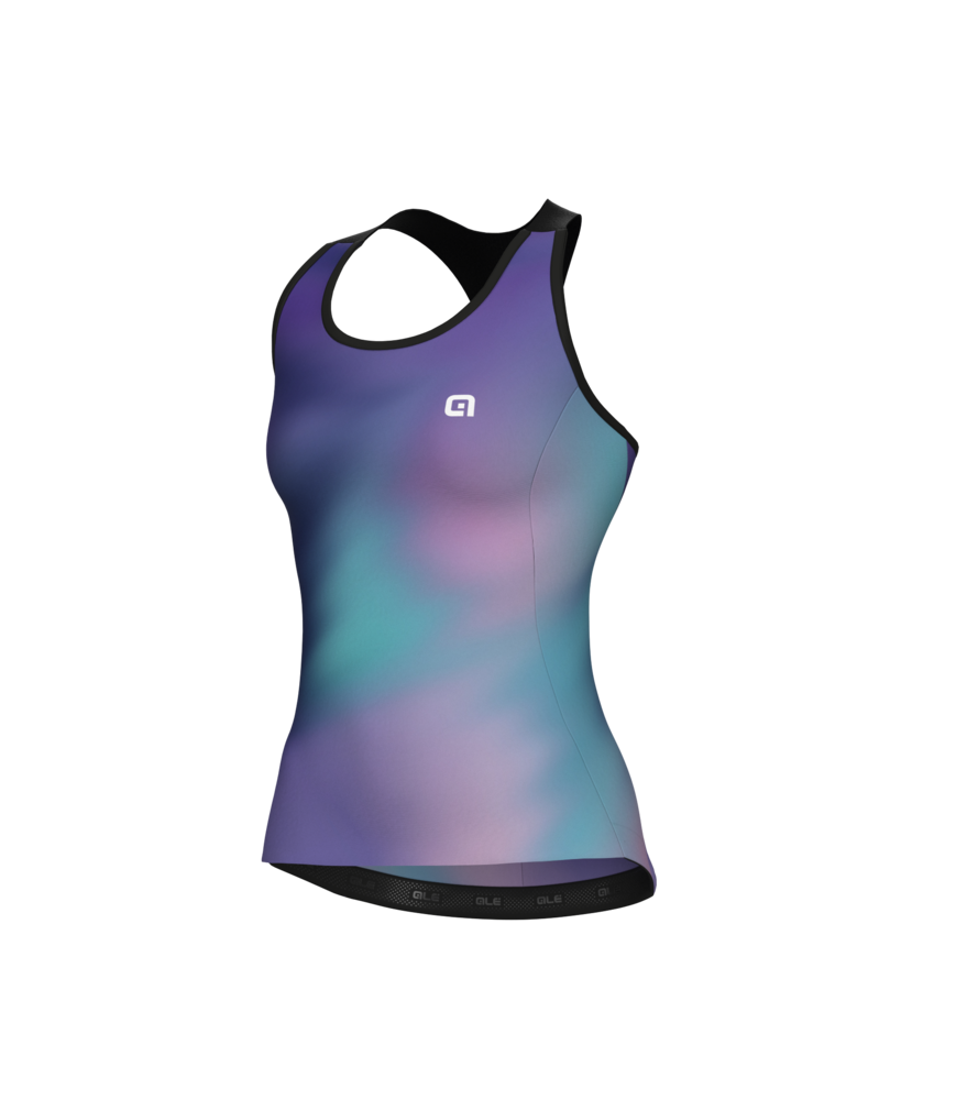 ALÉ női nyári kerékpáros mez AURORA PRAGMA