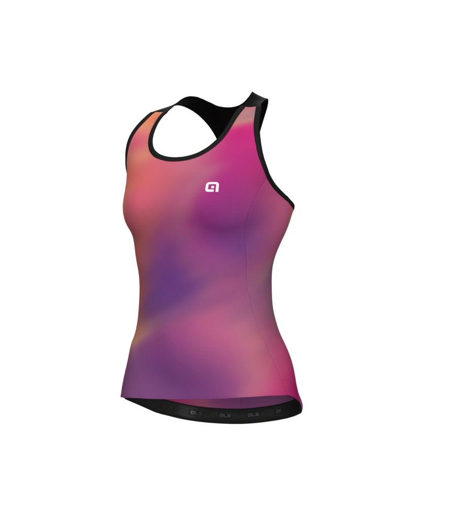 ALÉ női nyári kerékpáros mez AURORA PRAGMA