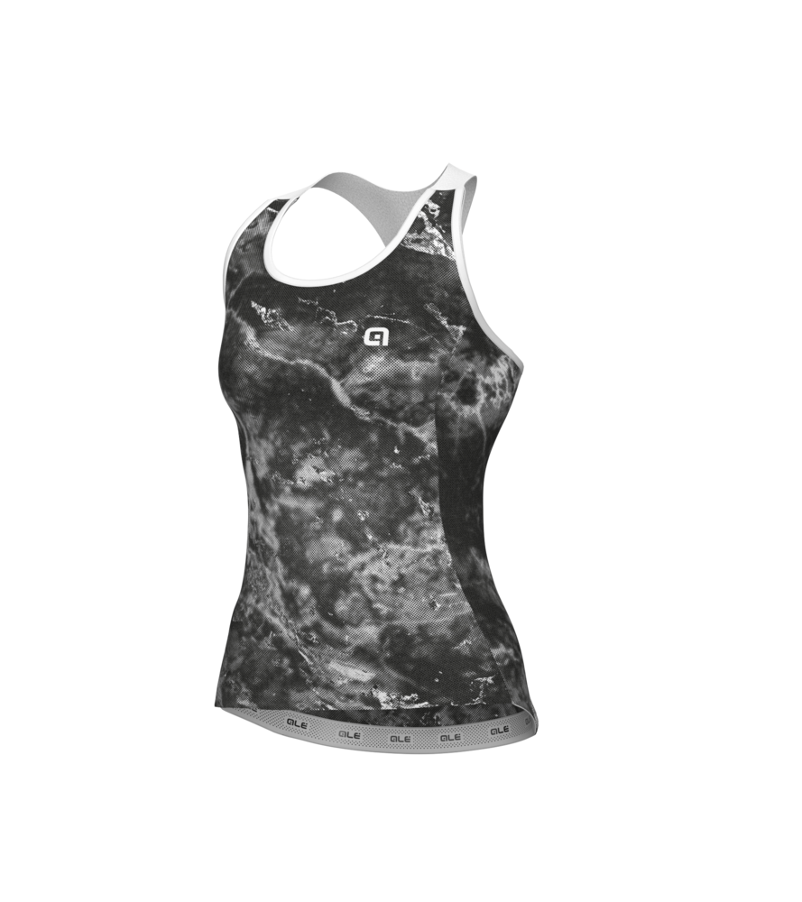 Nyári kerékpáros mez ALÉ női MARBLE PRAGMA