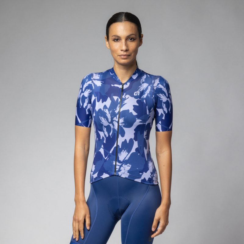 Nyári kerékpáros mez ALÉ női FLOWER PRAGMA