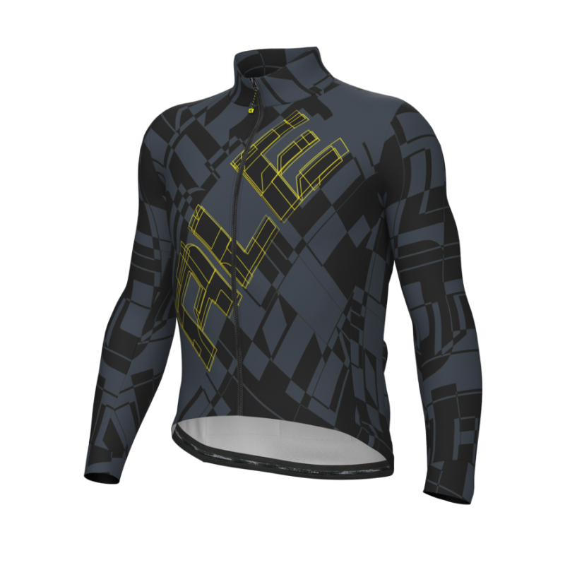 Férfi bélelt kerékpáros mez ALÉ PRAGMA SCHEMA