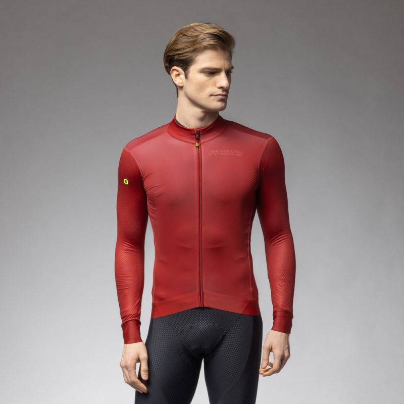 ALÉ férfi bélelt kerékpáros mez PR-E FOLLOW ME 2.0