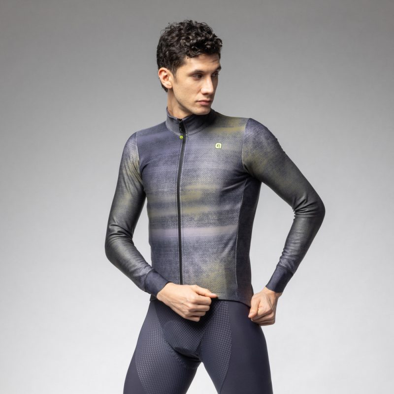 ALÉ férfi téli kerékpáros kabát PR-E TRACCIA