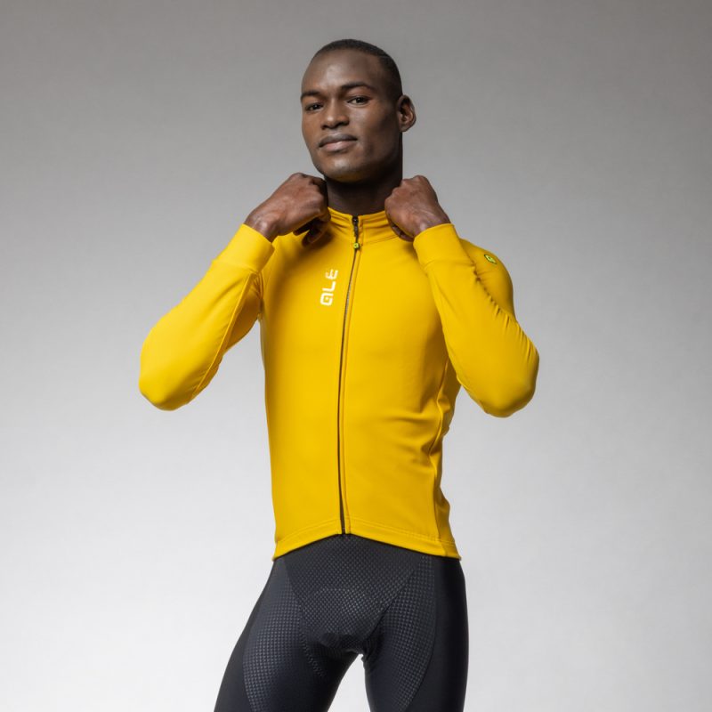 ALÉ férfi bélelt kerékpáros mez PRAGMA FONDO 3.0