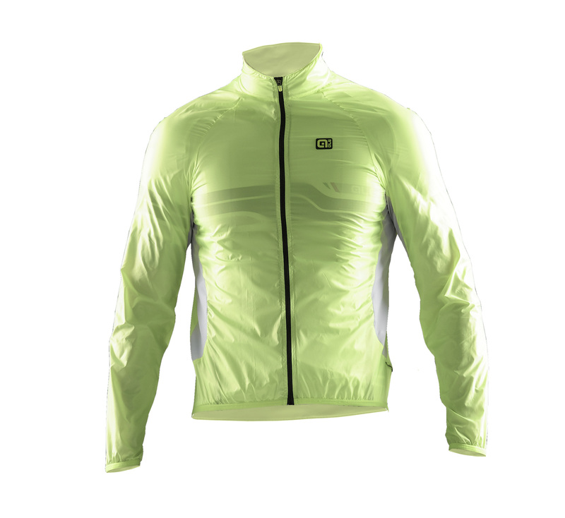 Kerékpáros széldzseki ALÉ Scout Giallo Fluo