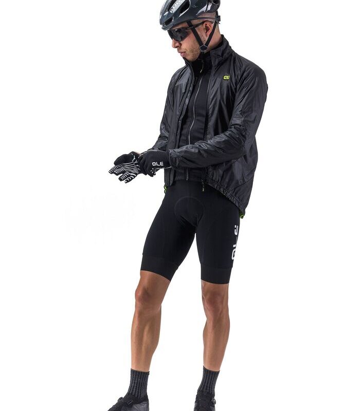 Nyári kerékpáros kabát ALÉ GUSCIO LIGHT PACK ALE' JACKET
