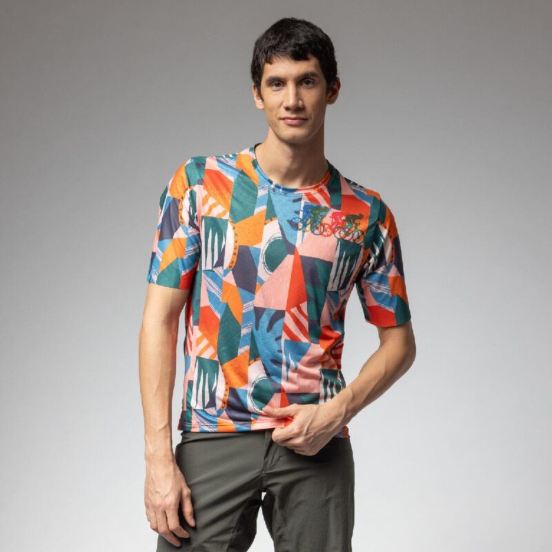 ALÉ férfi nyári kerékpáros mez OFF ROAD - GRAVEL SAVANA