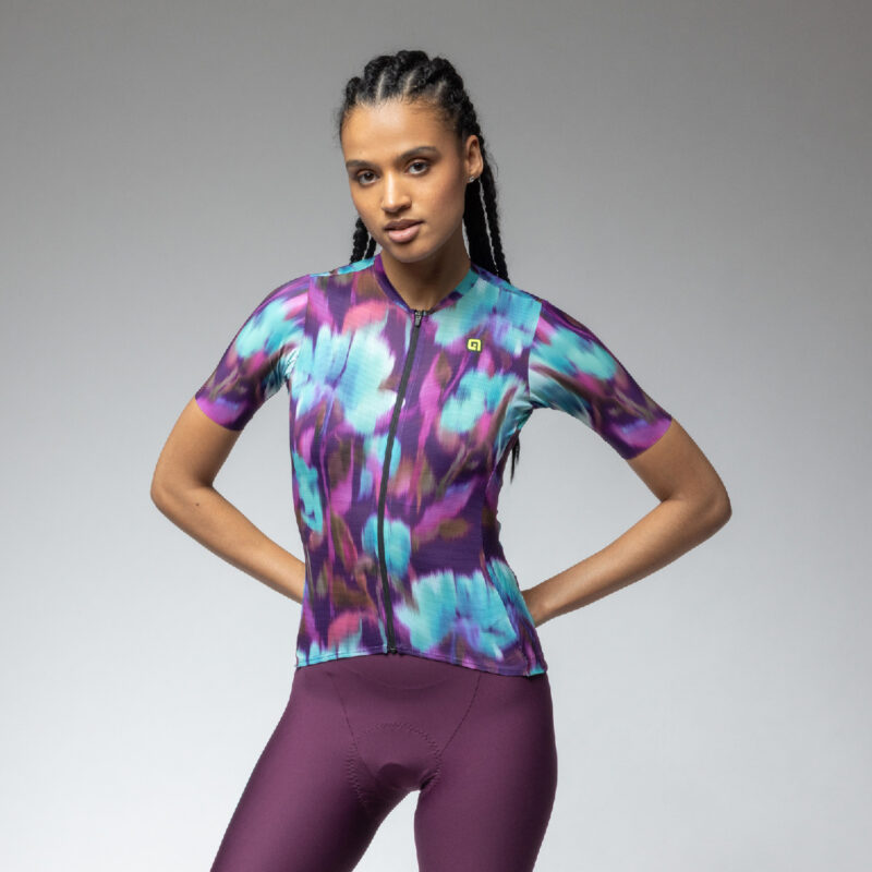 ALÉ női nyári kerékpáros mez JARDIN 2.0 PR-E